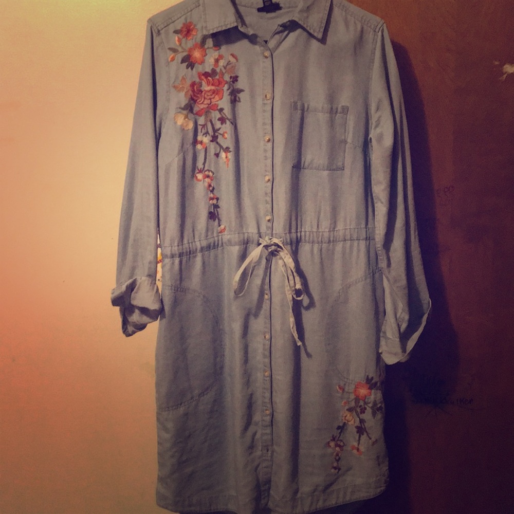 Denim dress
